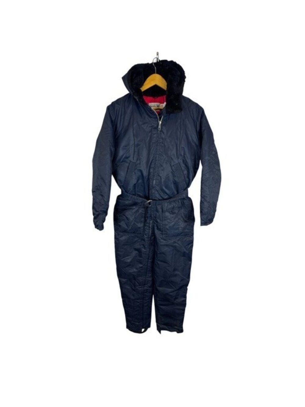 Vintage Simpsons Sears Sports Centre Navy Blue Hooded Snow Suit Women 18 Canada